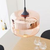 rosegold rozsaszin puder uveg lampabura lampa fuggesztek modern design lakas otthon etterem etkezo vilagitas.jpg